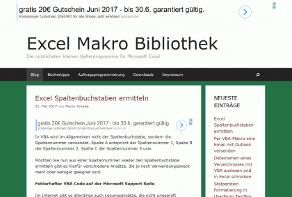 Makro Excel Bibliothek